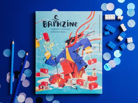 Rijeka City Library published new edition of Brickzine, magazine for kids about culture and art
