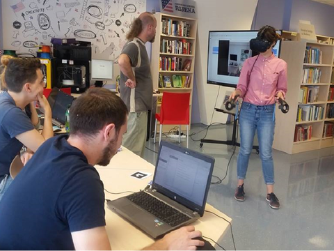 TechWednesday: Presentation of VR-a i 3D printing technology at library branch